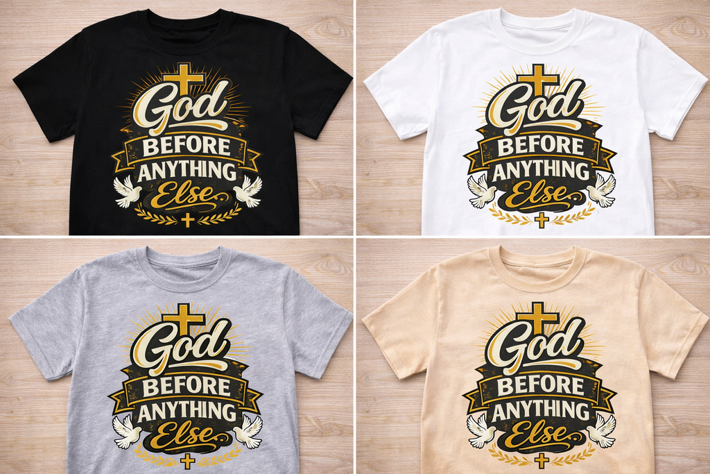 God First Christian Apparel | Hoodie, Crewneck, T-Shirt Faith Clothing