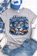 I Love a Detroit Fan T-Shirt