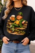 St. Patrick's Day Leprechaun Beer Shirt | Funny Irish Holiday Graphic Tee (Seasonal Drop)