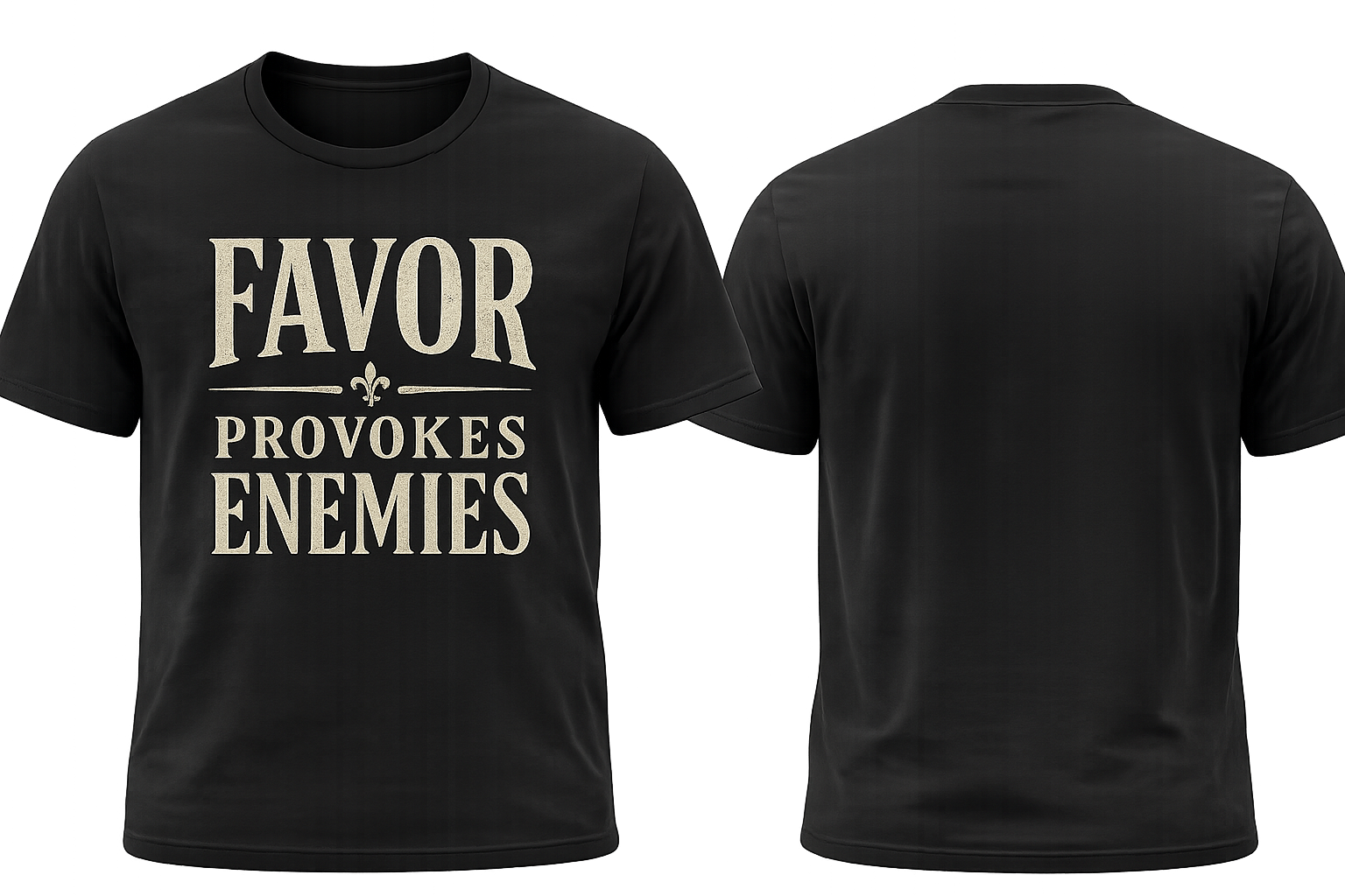 Favor Provokes Enemies | Christian Faith Graphic T-Shirt | Inspirational Unisex Tee