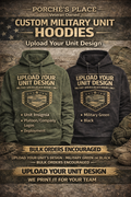 Custom Military Apparel - Hoodie