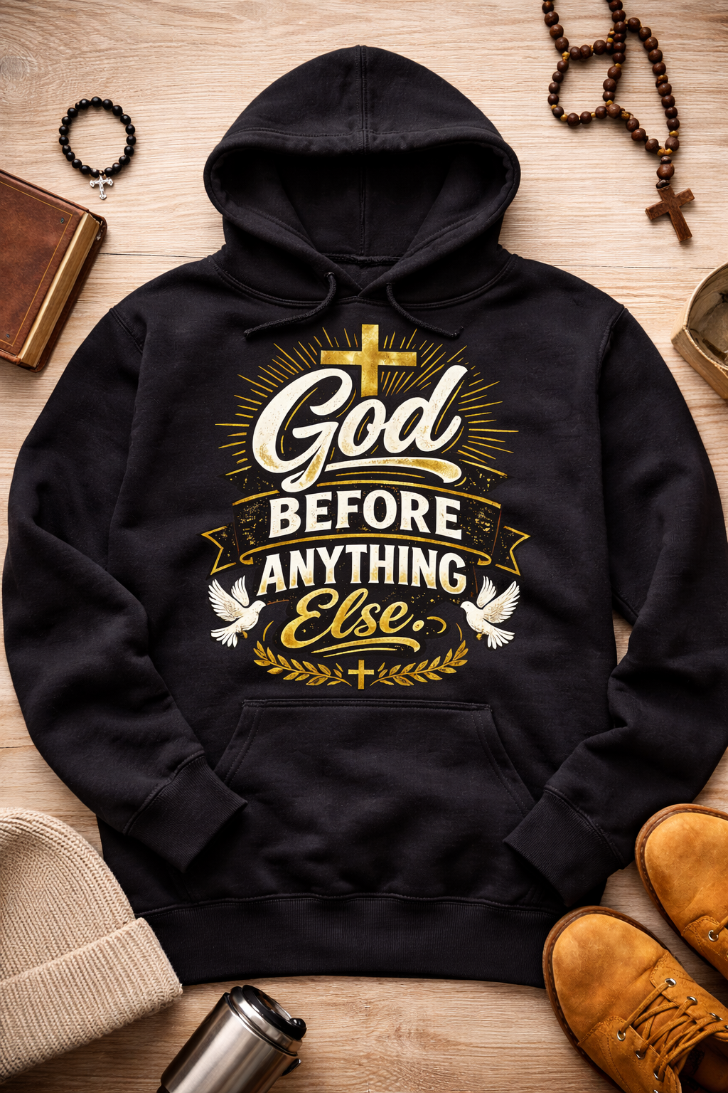 God First Christian Apparel | Hoodie, Crewneck, T-Shirt Faith Clothing