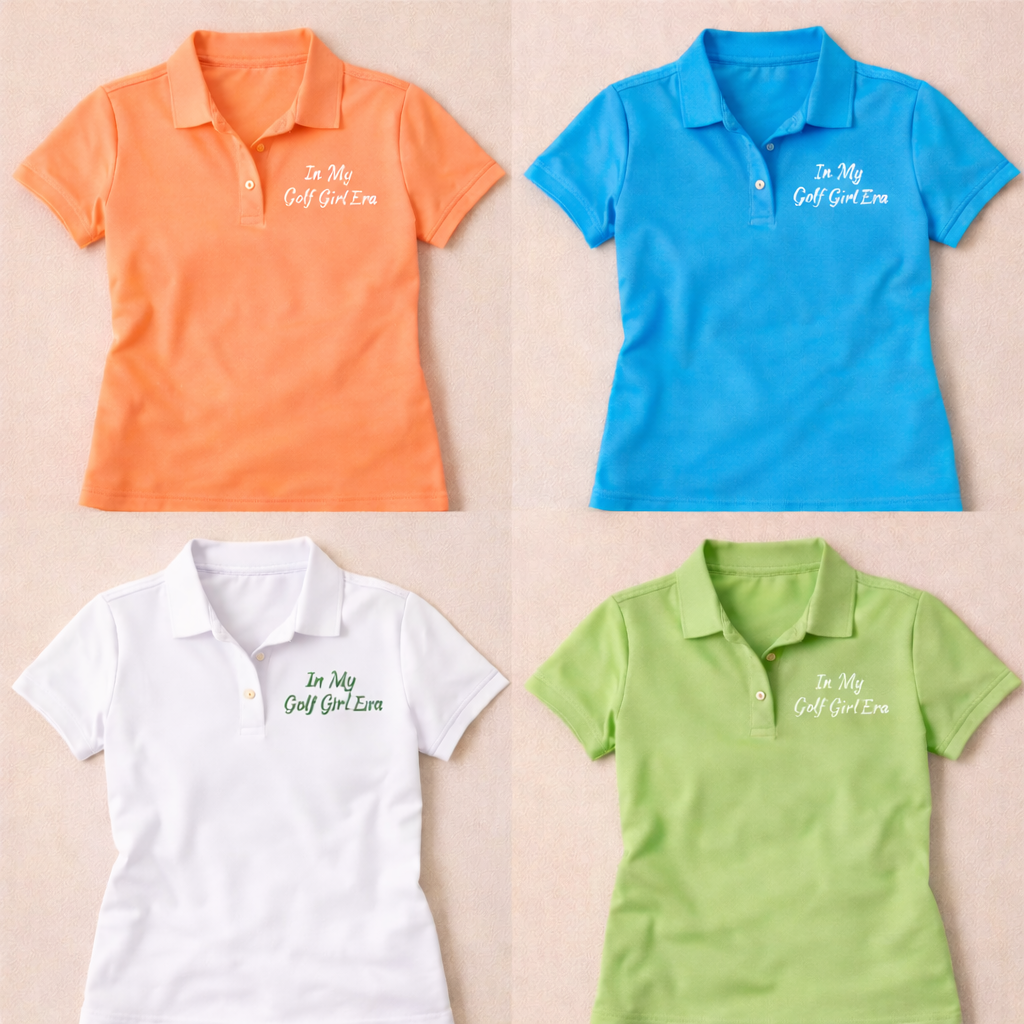 In My Golf Girl Era Polo
