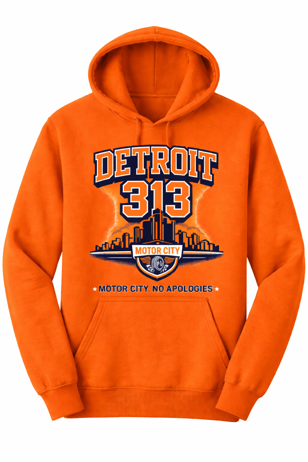 Detroit 313 Shirt, Motor City No Apologies Tee, Detroit Pride Shirt, Baseball Graphic Tee, Urban Streetwear, Gift for Detroit Fans