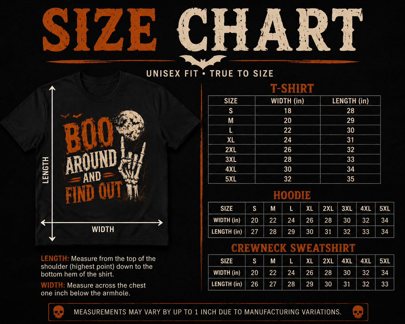 Boo Around and Find Out | Funny Halloween Graphic Apparel